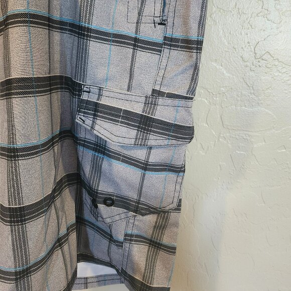 Ocean Current Mens Swim Trunks Grey size 36 - Picture 2 of 4